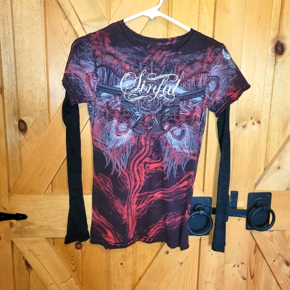 Sinful - Shirt - Women's size Medium - Picture 1 of 15